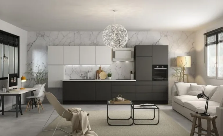 Long kitchens: how to optimise space?