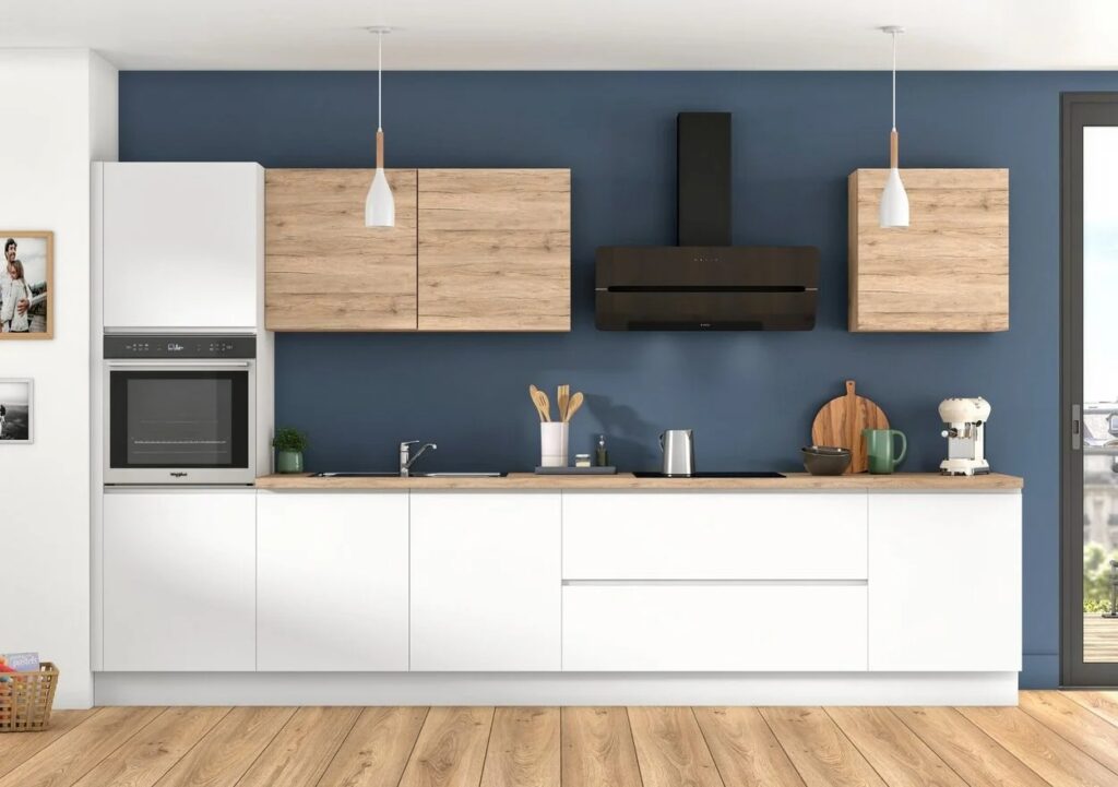 Single wall layout