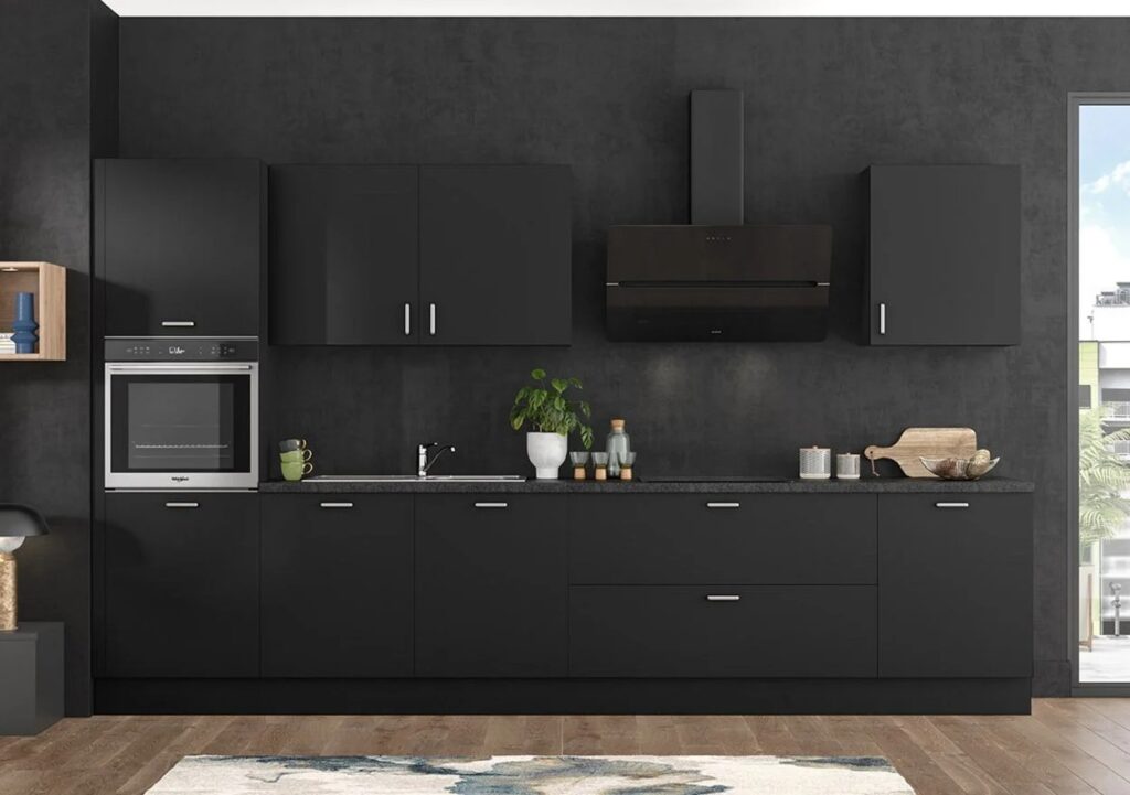 Single wall layout