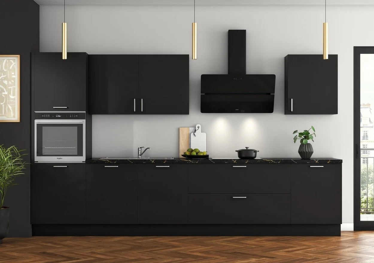 Single wall layout