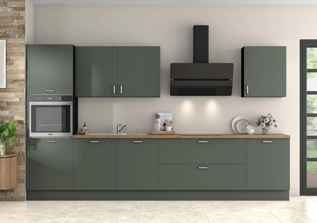 Single wall layout