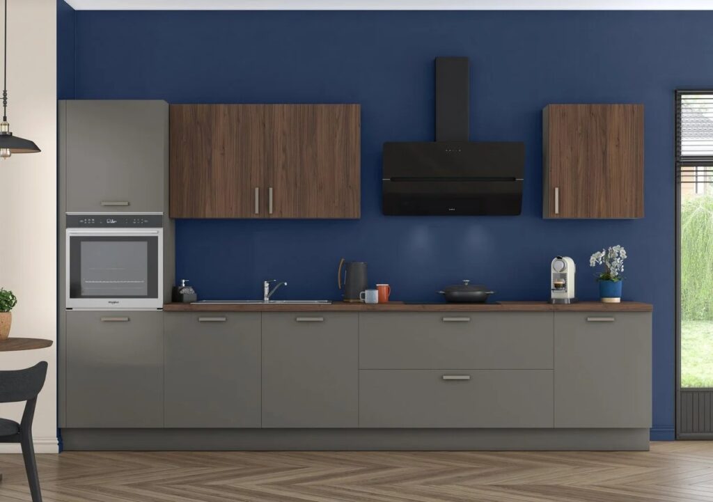 Single wall layout