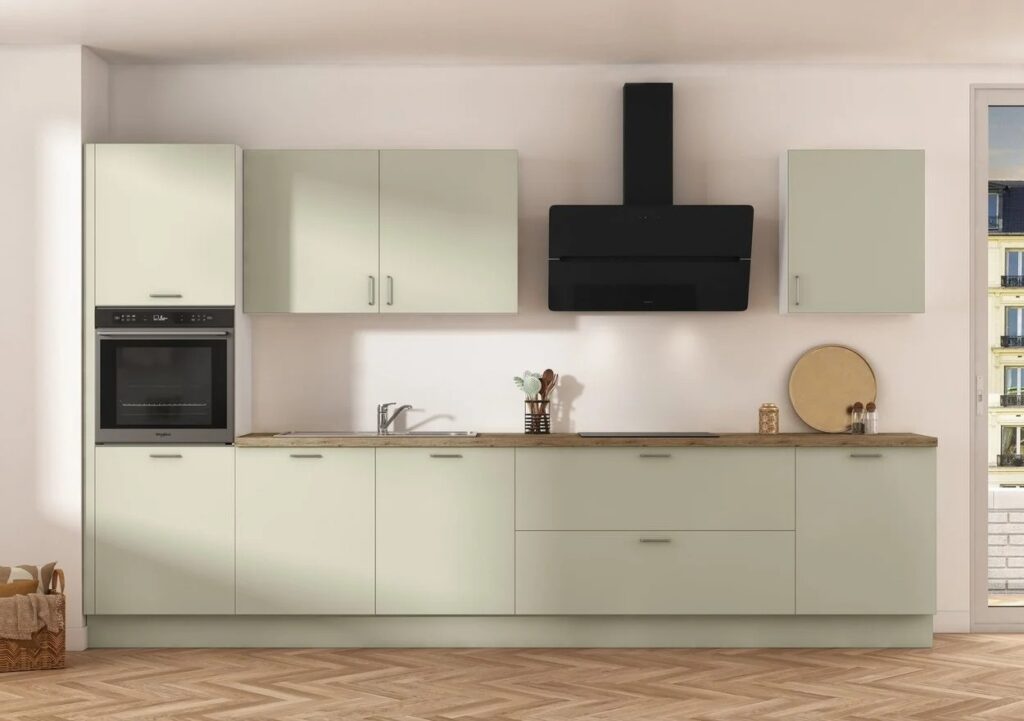 Single wall layout