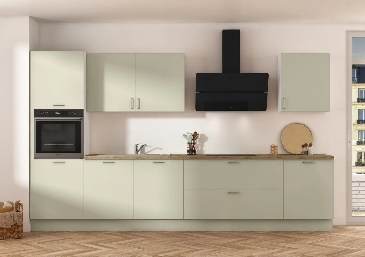 Single wall layout